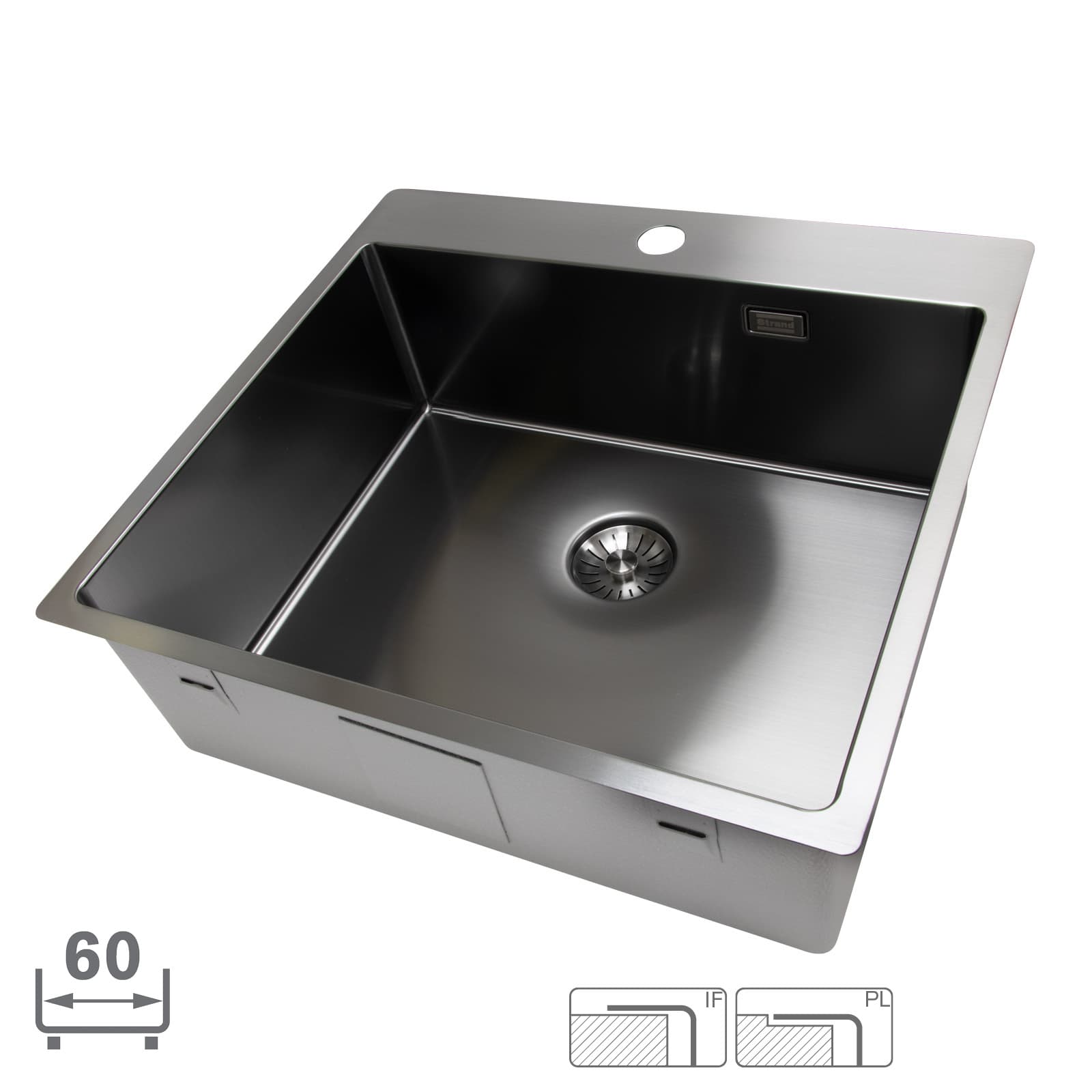 Disklåda Strand Solid SOL- 5040B GM