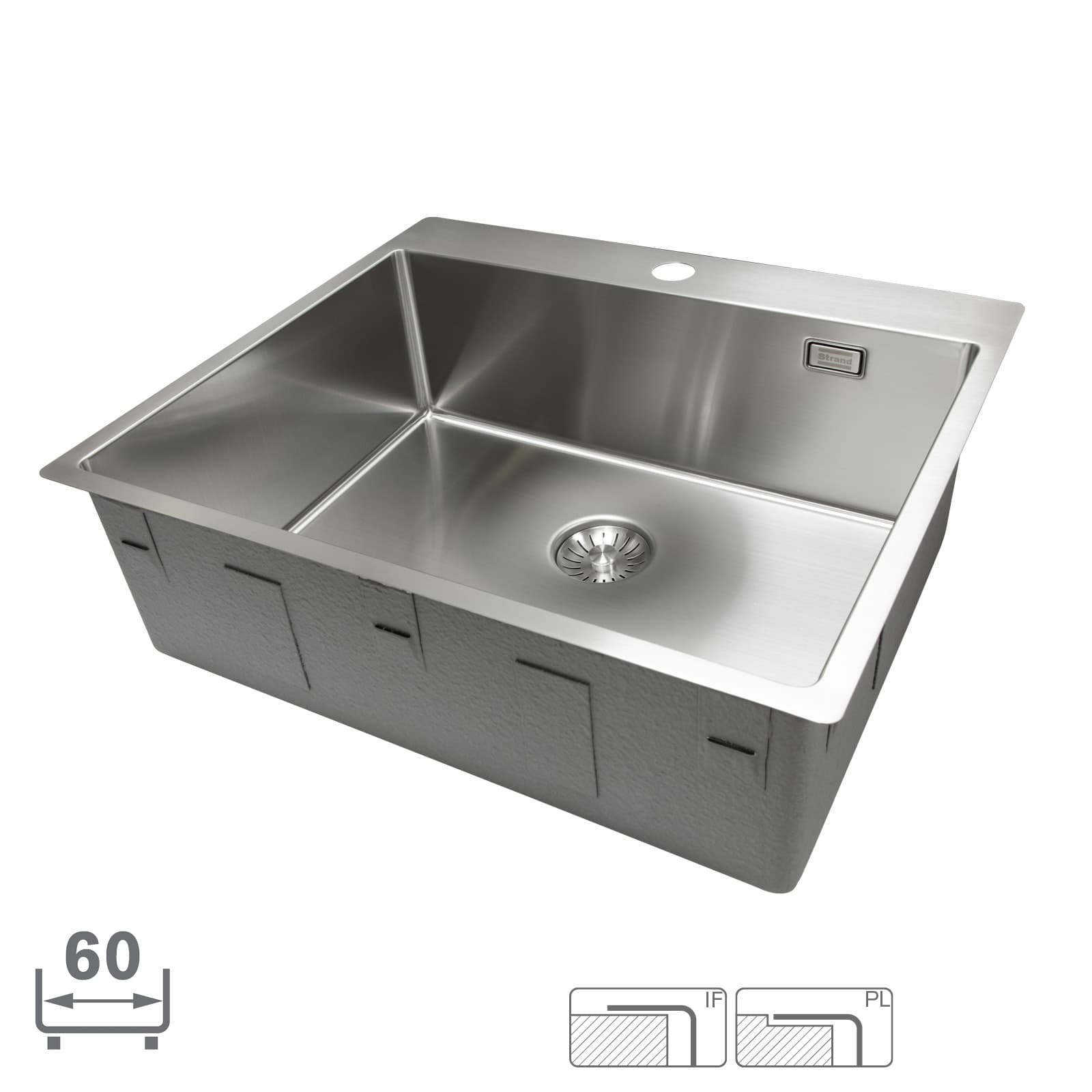 Disklåda Strand Solid SOL- 5440B