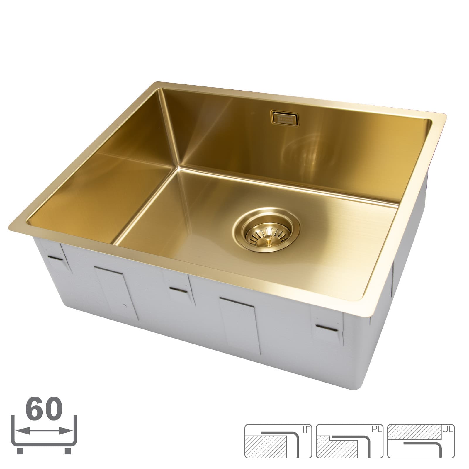 Disklåda Strand ST-5040 Gold