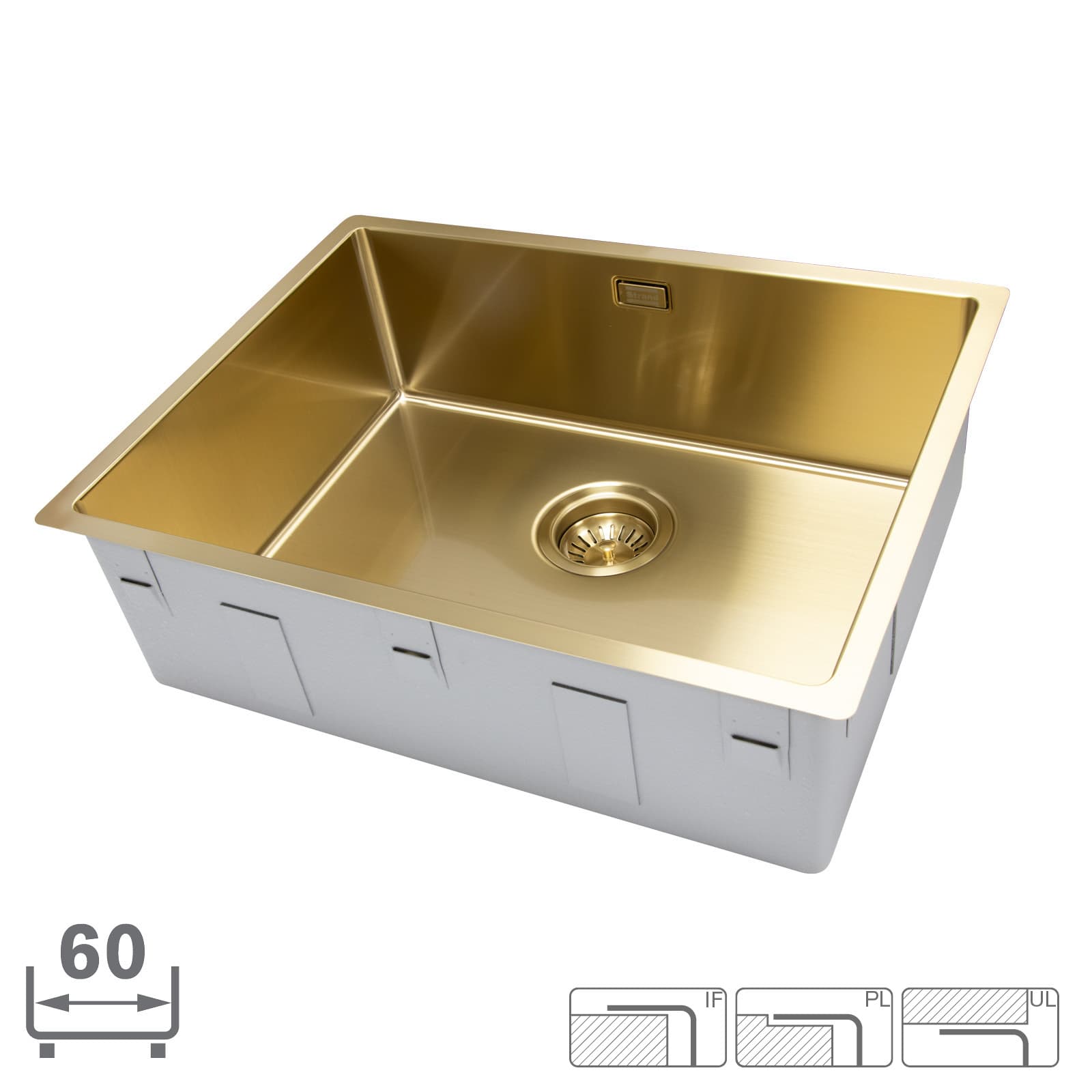 Disklåda Strand ST-5440 Gold